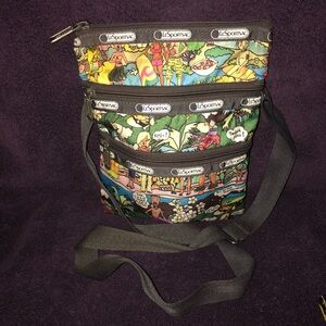 LeSportsac Hawaii Exclusive Limited Edition Retired Print Cross Body Bag